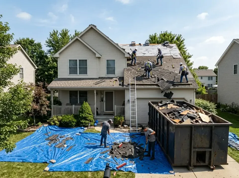roof-replacement-debris-remova-004 — frequently asked questions, Cheapest Dumpster Rentals in Sheridan, IN